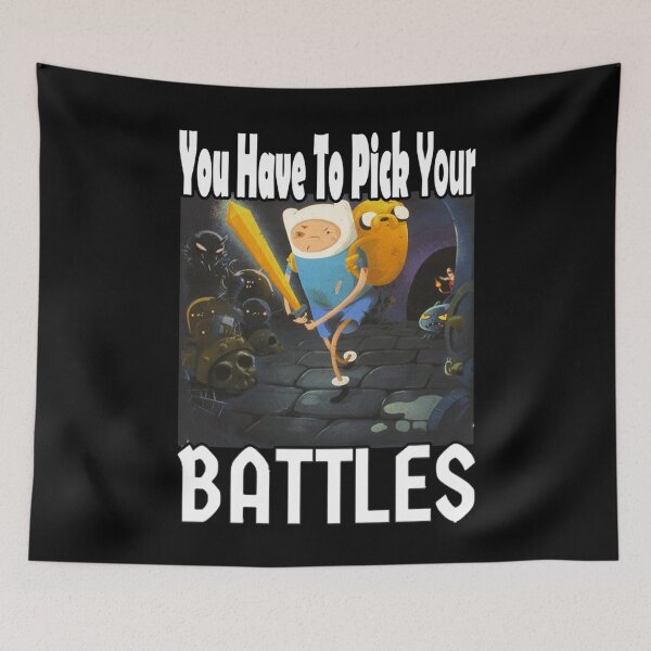 Item preview, Meme You Have To Pick Your Battles Anime designed and sold by SamuelFranz.