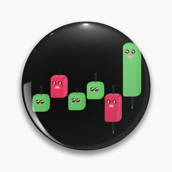 Item preview, Cute stock market candle breakout designed and sold by twicetrader.