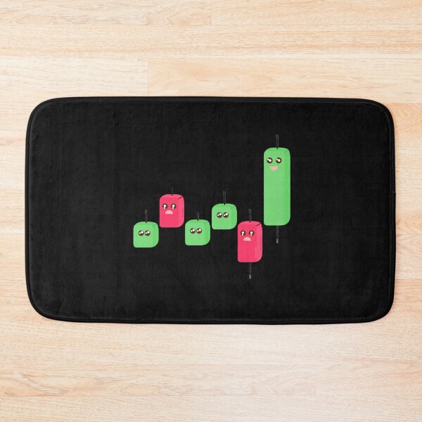 Item preview, Cute stock market candle breakout designed and sold by twicetrader.