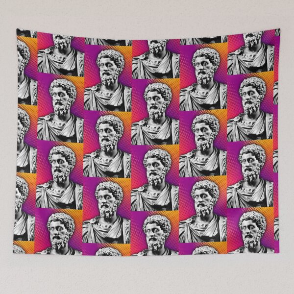 Item preview, Marcus Aurelius Artwork | Marcus Aurelius Portrait | Marcus Aurelius Wall Art  designed and sold by Suyogsonar25.
