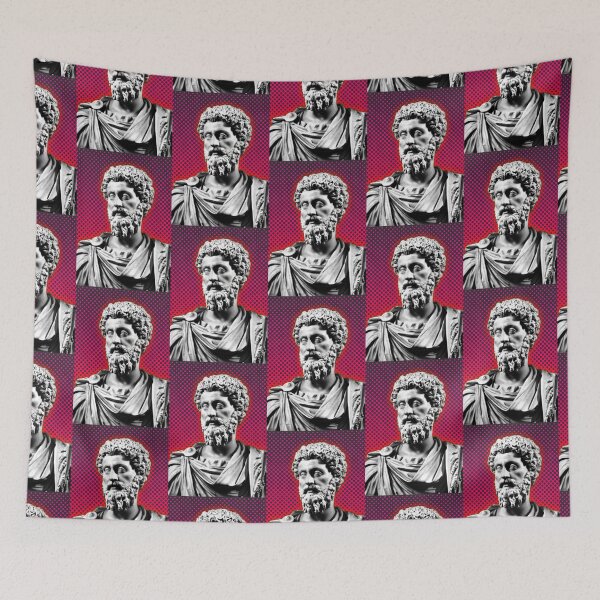 Item preview, Marcus Aurelius Artwork | Marcus Aurelius Portrait | Marcus Aurelius Wall Art  designed and sold by Suyogsonar25.
