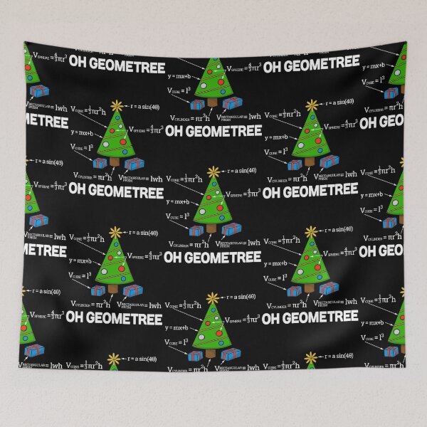 Item preview, Math Geometry Christmas Tree Geometree  designed and sold by Jarvis Renner.