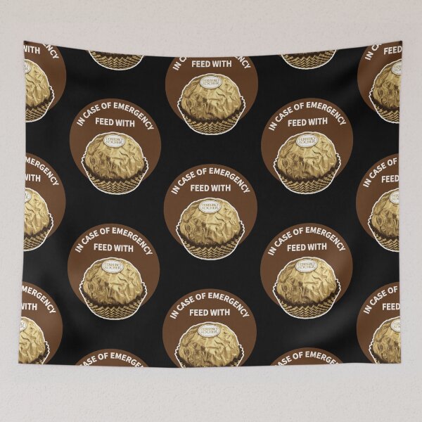 Aperçu de l'œuvre En cas d'alimentation d'urgence avec Ferrero Rocher créée et vendue par Jarvis Renner.