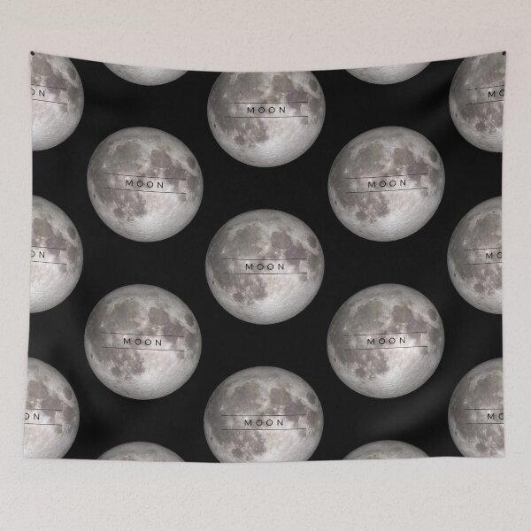 Item preview, Moon -- Planets Moons Solar System Education Series Set  designed and sold by Jarvis Renner.