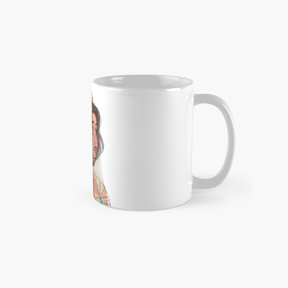 Aladdin Jasmine Princess Rajah Mug Watercolor Art Print Cup Coffe Tea Ceramic  Cup Kitchen Decor 11 Oz White Mug Picture Kids 