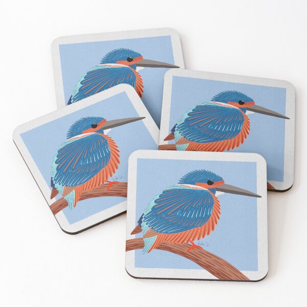 Item preview, Kingfisher designed and sold by Vicki Dunlop.