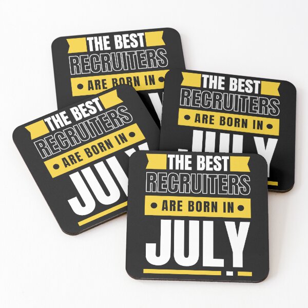 Item preview, The Best Recruiters are born in July Cancer Leo designed and sold by Recruiter-Love.