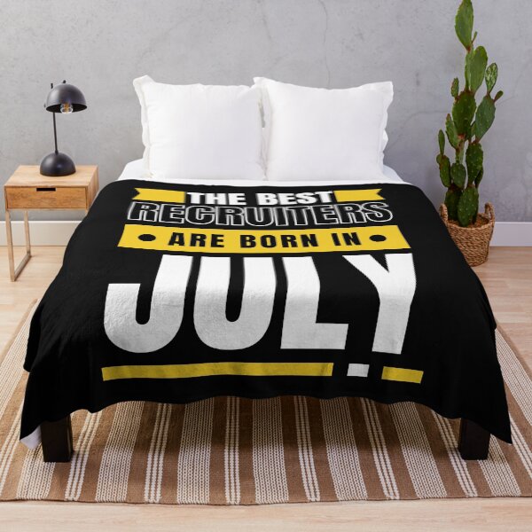 Item preview, The Best Recruiters are born in July Cancer Leo designed and sold by Recruiter-Love.