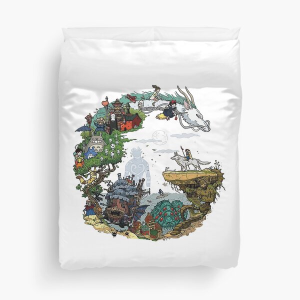 Totoro enfant drôle Housse de couette