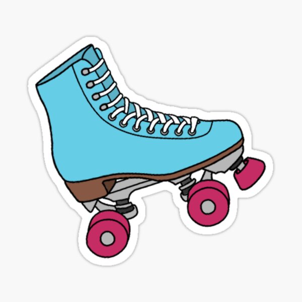 RollerSkate Sticker for Sale by emilyrosevance