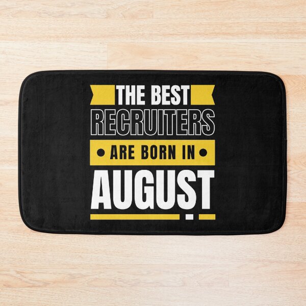 Item preview, The Best Recruiters are born in August Leo Virgo designed and sold by Recruiter-Love.