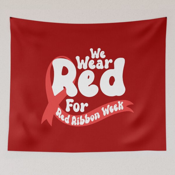Item preview, red ribbon week 2022 designed and sold by OzyManDiaS90.
