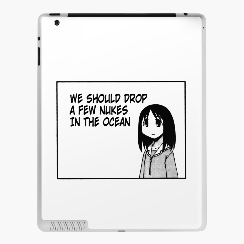 osaka nuke the ocean cute anime girl quote