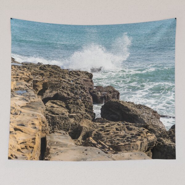 Item preview, Big Splash from a Little Wave - Ocean Power Textures and Patterns designed and sold by Georgia Mizuleva.