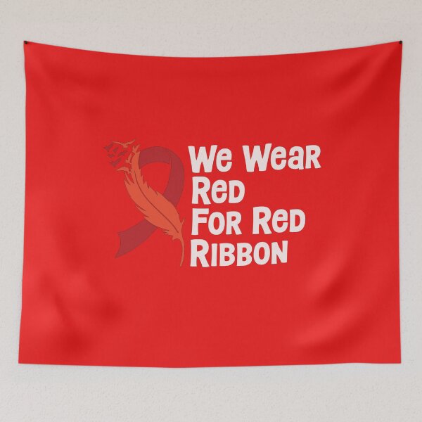 Item preview, red ribbon week 2022 designed and sold by OzyManDiaS90.
