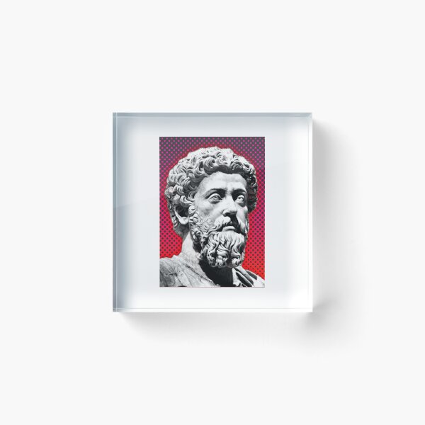 Artikelvorschau, Marcus Aurelius Kunstwerk | Marcus Aurelius Porträt | Marcus Aurelius Wandkunst entworfen und verkauft von Suyogsonar25.