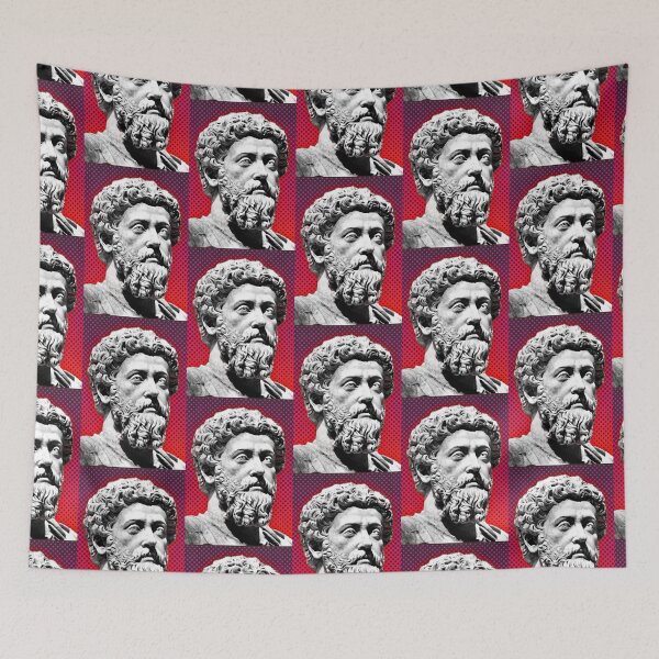 Item preview, Marcus Aurelius Artwork | Marcus Aurelius Portrait | Marcus Aurelius Wall Art  designed and sold by Suyogsonar25.