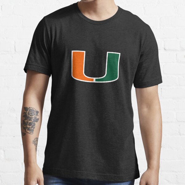 Miami Hurricanes Colosseum Men's Sleeveless Hoodie- It's All About The U - Charcoal/Black M