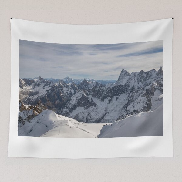 Item preview, Climbers at altitude in the Alps. designed and sold by scoob100.