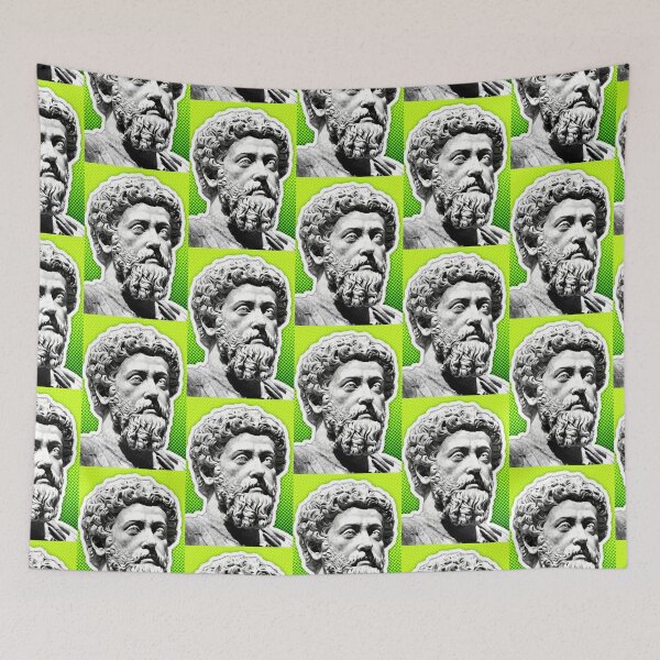 Item preview, Marcus Aurelius Artwork | Marcus Aurelius Portrait | Marcus Aurelius Wall Art  designed and sold by Suyogsonar25.