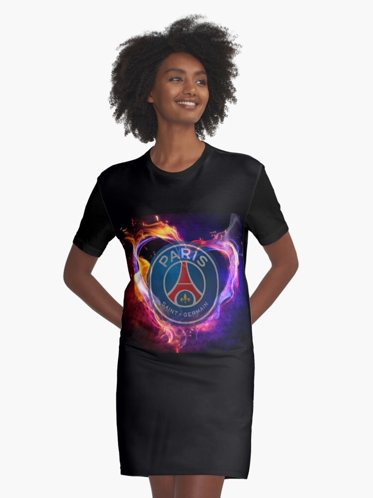 PSG - Paris Graphic T-Shirt Dress for Sale by Fan-Shop