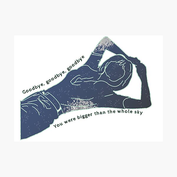 Item preview, Bigger Than The Whole Sky Taylor Swift - Fan Art designed and sold by Allison Lishey.