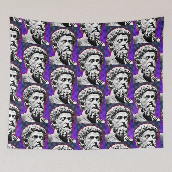 Item preview, Marcus Aurelius Artwork | Marcus Aurelius Portrait | Marcus Aurelius Wall Art  designed and sold by Suyogsonar25.