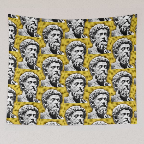 Item preview, Marcus Aurelius Artwork | Marcus Aurelius Portrait | Marcus Aurelius Wall Art  designed and sold by Suyogsonar25.