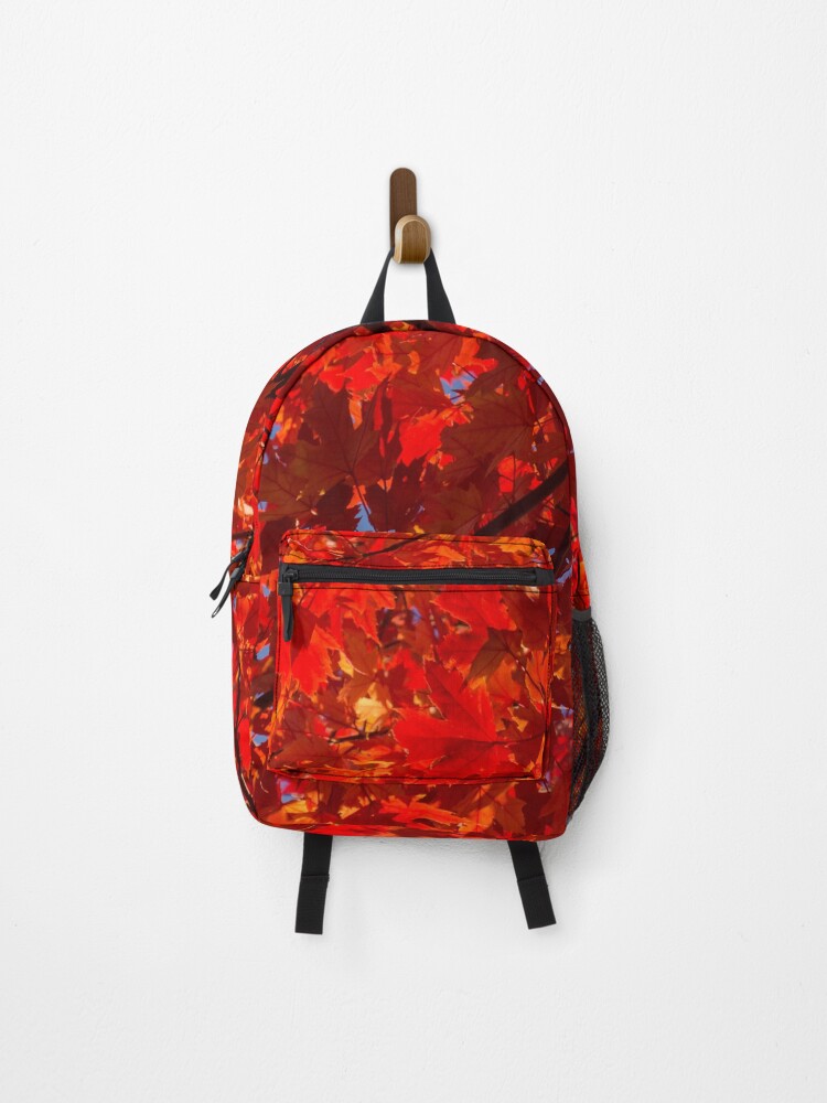 Thumbnail 1 of 3, Backpack, Red, Red and Red designed and sold by GeorgiaM.