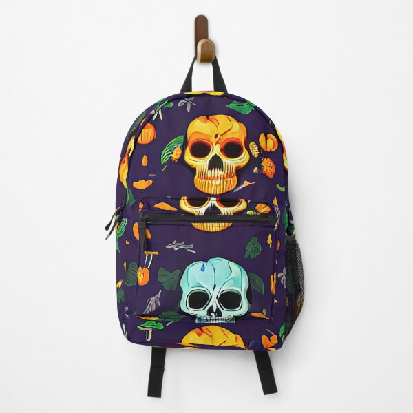 Item preview, Orange Skull Blue Skull designed and sold by artcomesfirst.