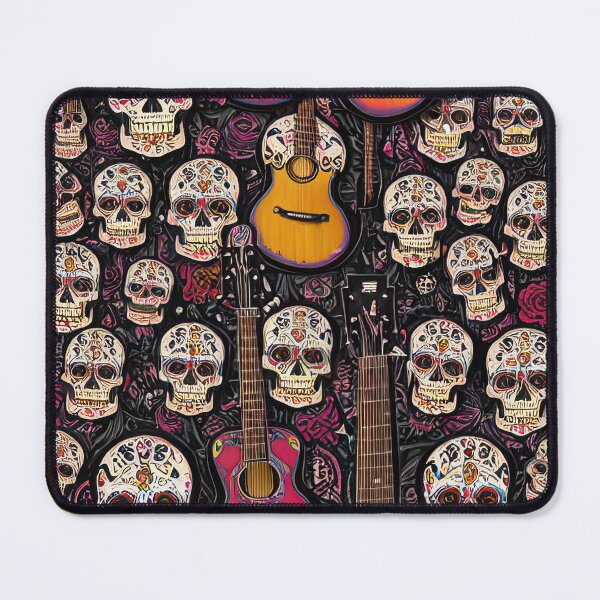 Item preview, Skulls and Guitars designed and sold by artcomesfirst.