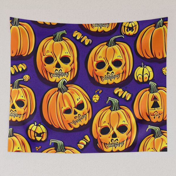 Item preview, Pumpkin Skull designed and sold by artcomesfirst.