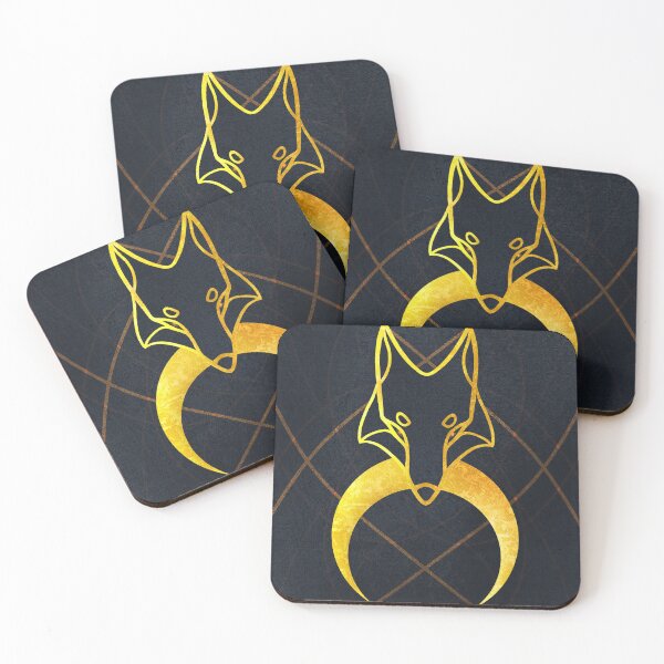 Item preview, Arcane golden wolf designed and sold by Canis Lunaris.