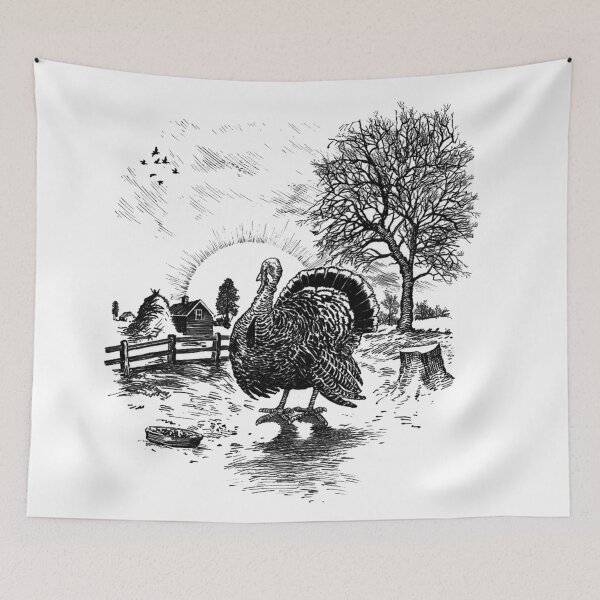 Item preview, Vintage Thanksgiving turkey   designed and sold by ValentinaHramov.