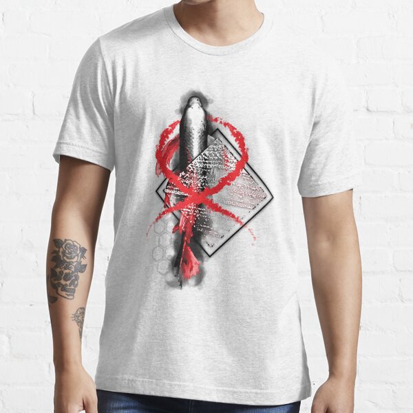 Vista previa del artículo con la obra «tatuaje de pez koi», diseñado y vendido por chouzny.