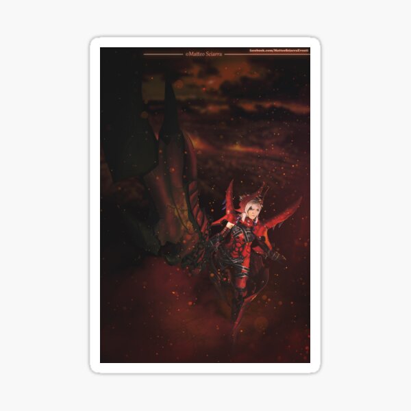Domadraghi Cosplay - Monster Hunter 2 Sticker