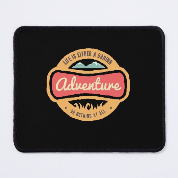 Item preview, Life Is Adventure Art Design Draw Street Art Text Word Phrase designed and sold by BK-Fishing.