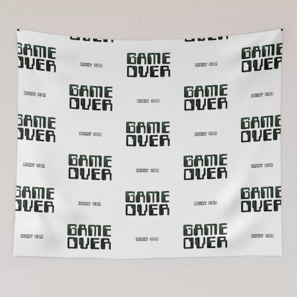 Item preview, Game Over designed and sold by StoneBluePlanet.