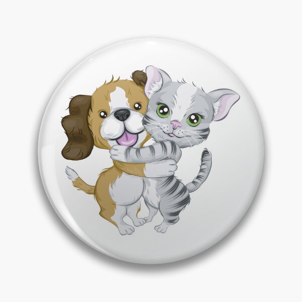 Item preview, CATS AND DOGS ARE FRIENDS designed and sold by haytx.