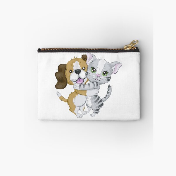 Item preview, CATS AND DOGS ARE FRIENDS designed and sold by haytx.