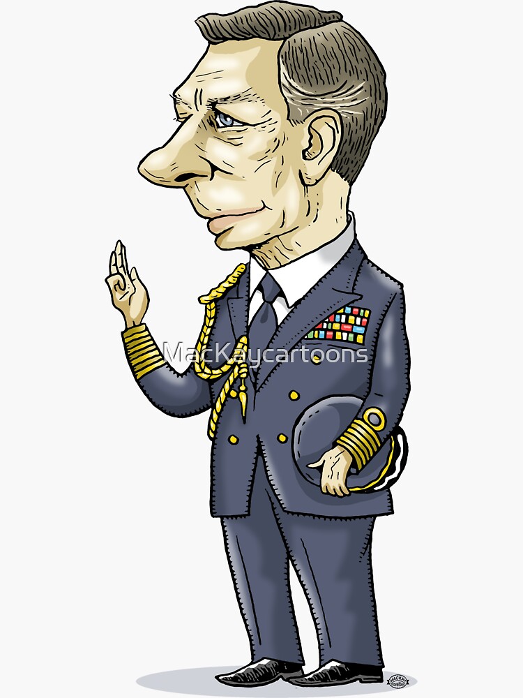King George VI by MacKaycartoons