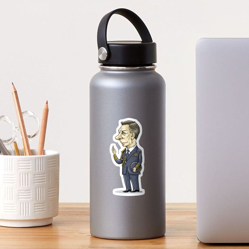 King George VI Sticker
