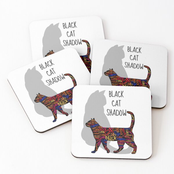 Item preview,  Black Cat Shadow designed and sold by yassooarts.