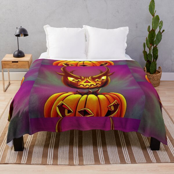 Item preview, Scary Halloween Pumpkin - Devil Pumpkin designed and sold by artayki.