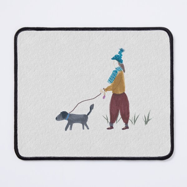 Item preview, Wonder - Woman walking dog designed and sold by TheMirwoForest.