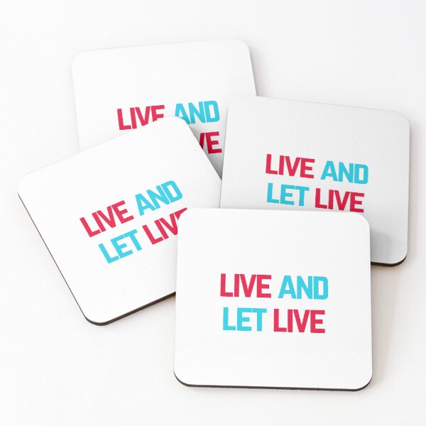 Item preview, LIVE AND LET LIVE  designed and sold by Inspirationmotivation.