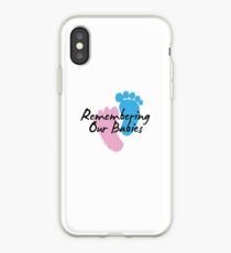Miscarriage Awareness Remembering Our Babies iPhone Case