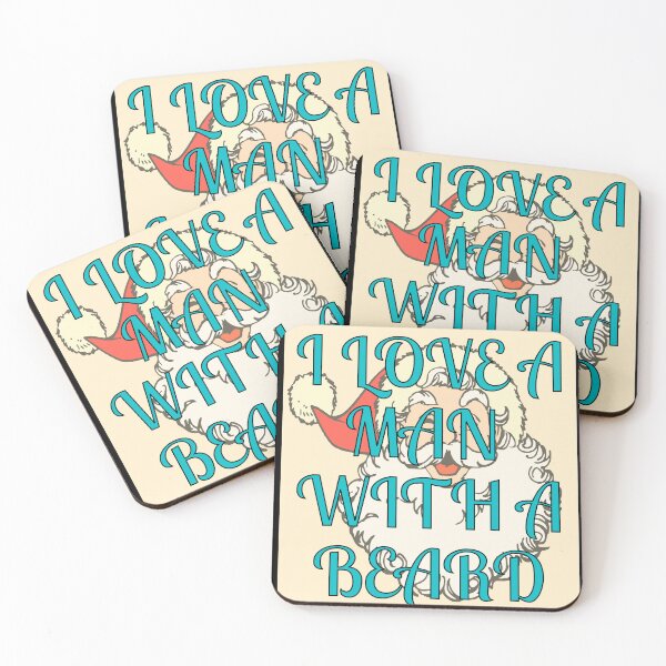 Item preview, I Love A Man With A Beard designed and sold by Salva-Shop.