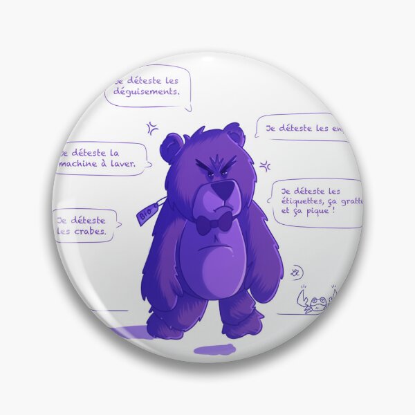 Item preview, Bear badly licked! designed and sold by lrdrawingsx.