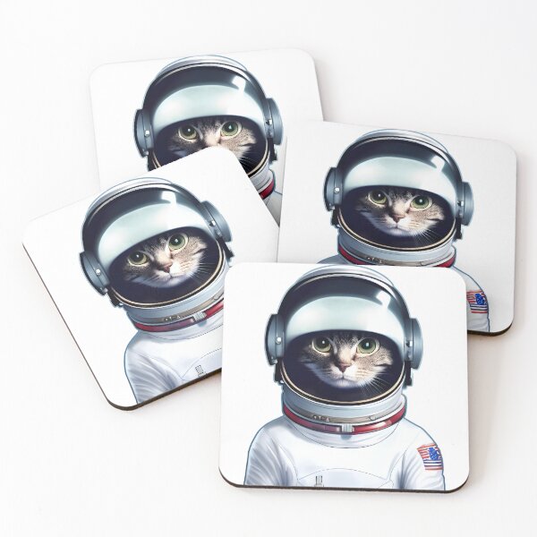 Item preview, Astro cat | Astronaut cat designed and sold by sci-fAI.